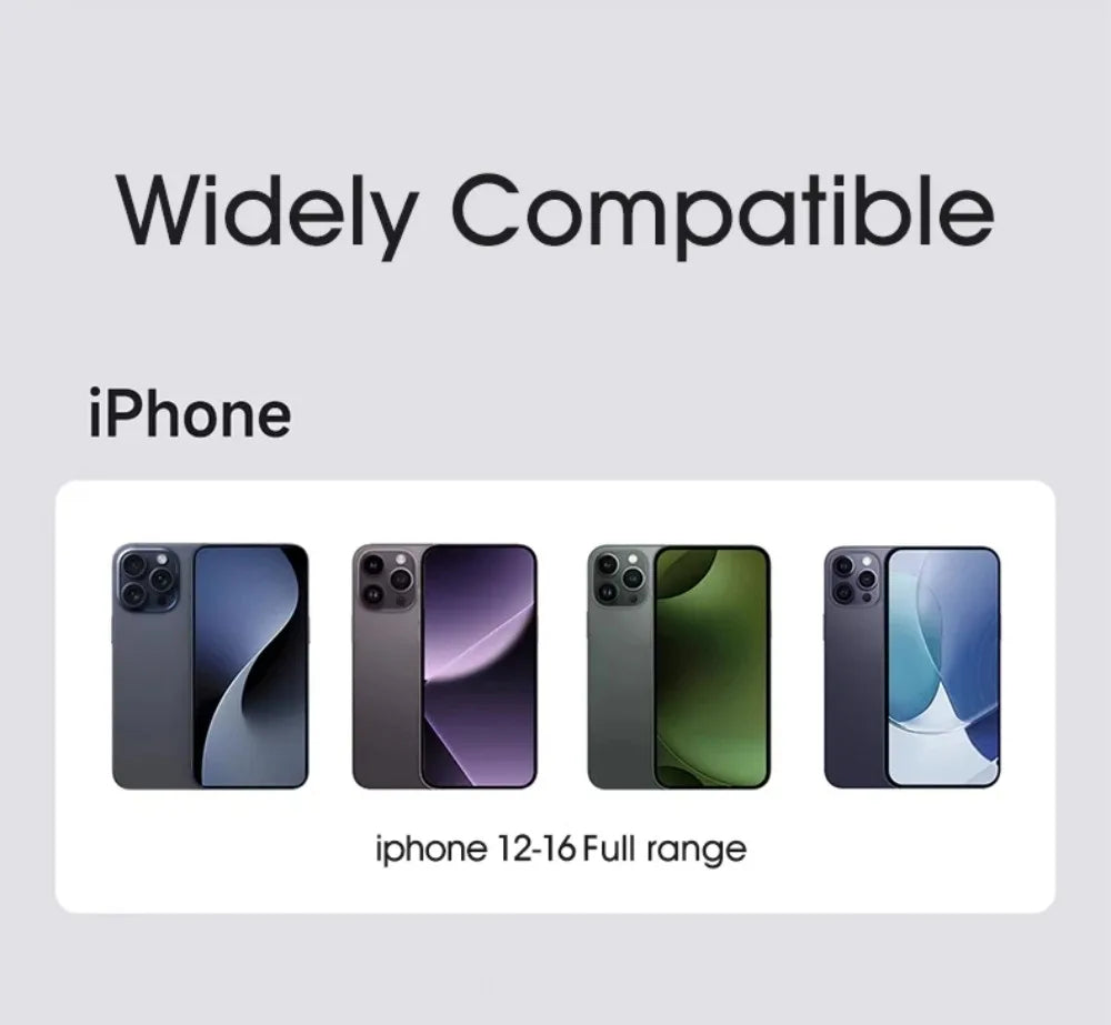 Qi2 3 in 1 15W Wireless Charger Touch Magnetic Roating Fast Charging Base for Iphone 14 16 15 Pro Max Desk Accessories Gifts